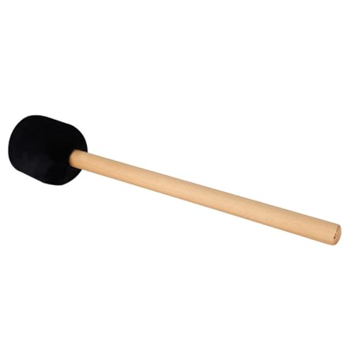 Baqueta para bombo con mango de madera antideslizante negro miniatura 1