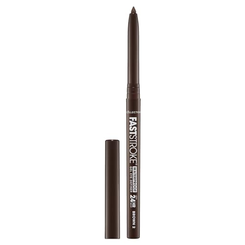 Collection Fast Stroke Waterproof Gel Eye Definer, Smudge-Proof, Long Wearing, Brown, 2.5 ml (Pack of 1) - Image 2