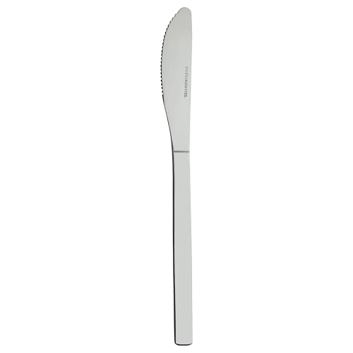 Lista de Cuchillos de postre Top 5. 49 Grunwerg DK999P Economy Collection 999P - Juego de 12 cuchillos de postre de acero inoxidable 18/0 de alta calidad - 1,5 mm, pulido brillante, acero, 20,5 x 2,5 x 0,25 cm, 12