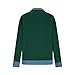 Long Sleeve Shirts for Women Button V Neck Denim Patchwork Stitching Sweatshirt Fashion Casual Pullover Tops Outfits