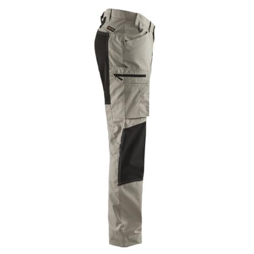 BLÅKLÄDER 1655 Men’s Service Pants with Stretch - Durable Workwear Pants w/Utility Pockets - Flexible Fit3