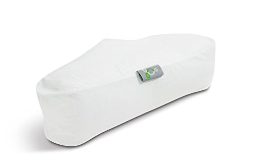 Sleep Yoga PC-SY02_WHT_2PK 2-Pack Cover Side Sleeper Arm Rest Posture Pillow-Hypoallergenic, Machine Washable Case, 24x17x7 inches, WHIYE