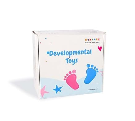 B4Brain Baby Gift Box | 1 Year+ Kids | 10 Developmental Toys / Books for Infants | Face Cards 3 Set | Rabbit Pull Toy | Toddler Garden kit & Zoo Book, Wooden Shape Puzzle and Parenting Guide-image-47