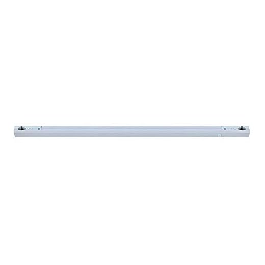 NCC-Licht Fassung Linienlampe für Osram Linestra Ralina 120W S14s 100cm zwei Sockel mit Schalter (weiß)