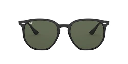 Ray-Ban RB4306 601/71 54MM Black/Plastic Lens Dark Green Round Sunglasses for Men for Women