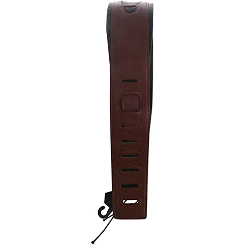 XJJZS Sangle de Guitare en Cuir de Vachette véritable pour Guitare Basse électrique réglable rembourré - Les Beatles, Paul McCartney, John Lennon, RIngo Starr, George Harrison XJJZS Sangle de Guitare en Cuir de Vachette véritable pour Guitare Basse électrique réglable rembourré – Image 5