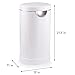 Munchkin® PAIL™ Diaper Pail Baby Registry Starter Set, Powered by Arm & Hammer, Includes 6 Snap, Seal and Toss™ Bags, 1 Starter Refill Ring, and 1 PUCK™ Baking Soda Cartridge
