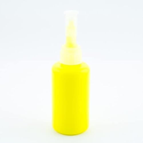 ALCIUMPECHE Colorant Fluo Jaune Opaque 35 ML pour Plastique Liquide PLSCOL010 Cover
