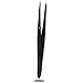 PRECISE CANADA: FULL BLACK SPLINTER VETERINARY NURSING FORCEPS TWEEZERS 4.5â€