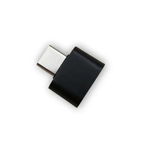 すべてのTY>pe CからUSB 2.0 OTGアダプタコネクタオスメスA。PC用ケーブル(1PCS Black)