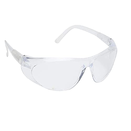 Image of Anti dust, Cycling, Driving, Chemical /Medical /Laboratory Work Eye Protection Safety White Clear Glasses for Men Women (1 piece)