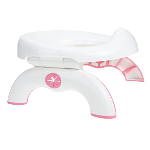 UPKOCH 幼児用トイレシート ベビートイレシート トイレクッションシート 用便座 portable toilet キッズトレーニング便座 ベビートラベルトイレ プラスチック Rosy