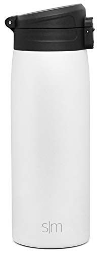 Simple Modern Caneca térmica térmica de viagem com tampa de encaixe | Copo de aço inoxidável reutili