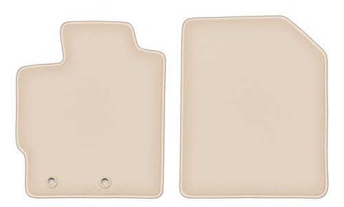 Tapis de voiture Toyota Urban Cruiser accessoire auto velours beige avant