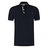 Das Replay Poloshirt für Herren hat folgende Eigenschaften: Das Replay Poloshirt für Herren hat einen gestrickten Kragen und drei Knöpfe im Nacken. Spezifikationen: Passform: normal. Knöpfe: drei Knöpfe am Hals. Farbe: Schwarz. Material: 95 % Baumwolle, 5 % Elasthan