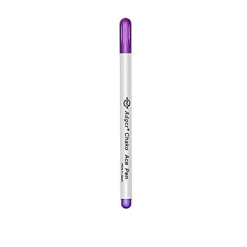 Water Erasable Pen Vanishing Ink Fabric Marker Pen Water Soluble Pen Cross Stitch Faded Pen for Tailor's Chalk Gel Pens Sewing Tools