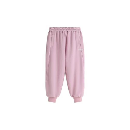 Girl Boy Sweatpants Elastic Waist Solid Color Joggers Pants Toddler Casual Trousers