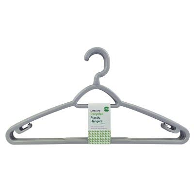 Lakeland 6 Eco Recycled Plastic Clothes Hangers