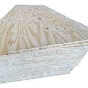 Pannello Multistrato marino fenolico in legno di pino - spessore 18 mm - Compensato in varie misure (non verniciato, cm. 60 x 60)