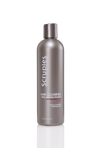 Scruples Hair Clearifier Shampoo - Professional Grade Deep Cleansing Shampoo - Clarifying Agents Remove Metals, Minerals and Chlorine - Detox and Vitality Boosting for All Hair Types (12 oz)