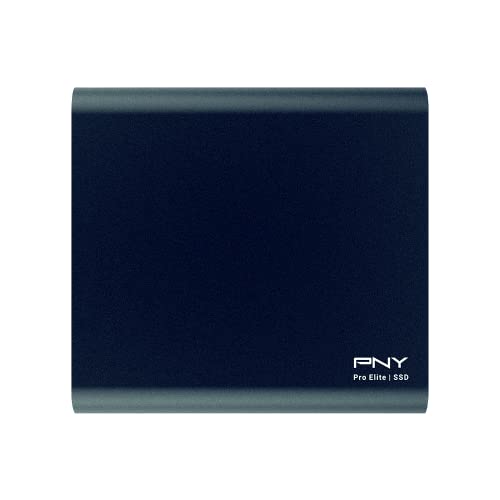 PNY Pro Elite CS2060 Color Edition 250GB USB 3.2 Gen 2 Portable SSD Type-C Dark Blue - Detailed View