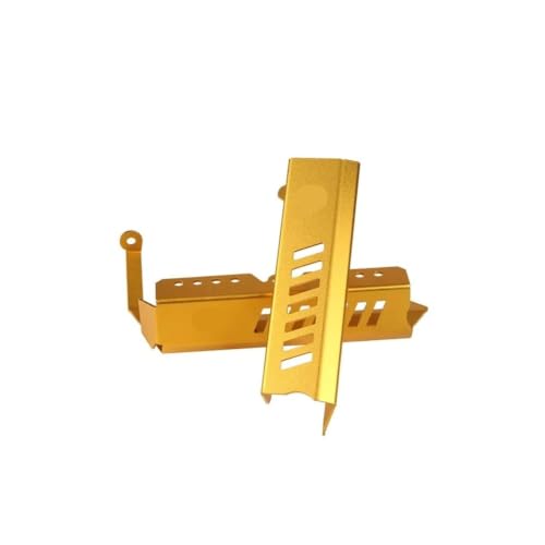 Protector de rejilla para radiador de moto Yamaha MT09 y FZ09 2014-2017 en color dorado elegante