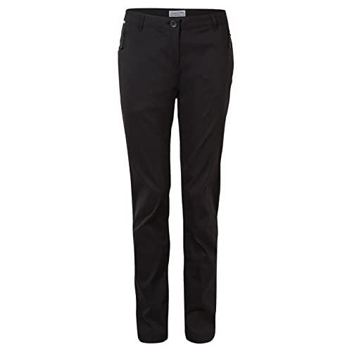 Craghoppers Craghoppers Kiwi Pro Trousers, Pantalones para Senderismo Mujer, Black, 20L