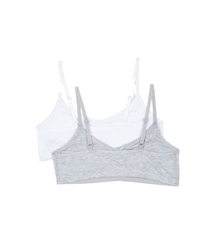 Maidenform Girls' Modal Blend Ruched Front Two Layer Bralette 2 Pack3