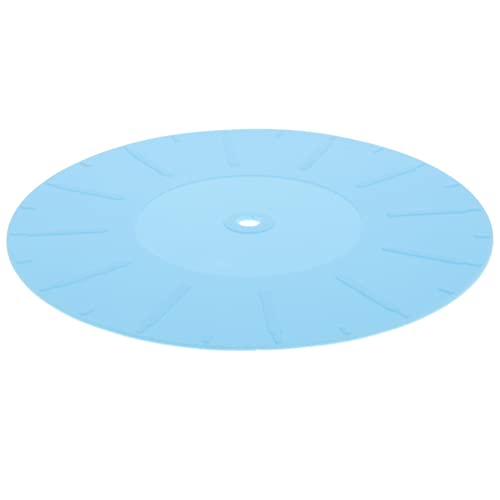 CIMAXIC Anti-static Vinyl Record Mat for Electronic Turntable White Slipmat Pad