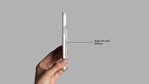 (Two) Stretchy Marble Cell Phone Stick On Wallet Card Holder Phone Pocket for iPhone, Android and All Smartphones. (Black/White)