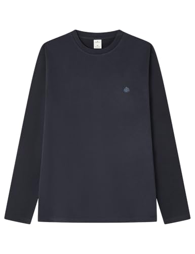 Springfield Basic Peach Crew Neck L/S T-Shirt with Tree...