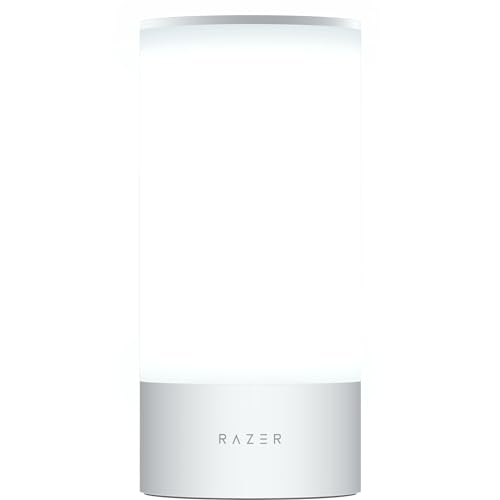 Razer Aether - Lampe Intelligente LED RGB pour Maison Connectée (Éclairage Omnidirectionnel, Chroma RGB, Compatible avec Matter et l'Application Maison Intelligente