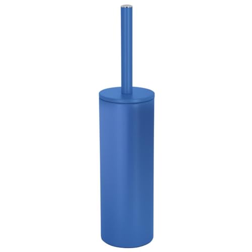 Spirella - Brosse WC avec Support Acier - Modèle Akira - tête Interchangeable et d'un Pot en Acier Solide - avec Récipient hygiénique - Brosse Toilette...