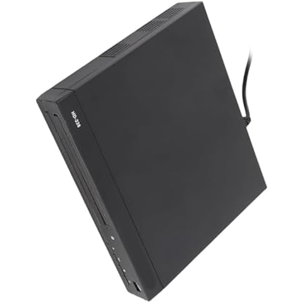 Naroote DVD-плеер с масштабированием до 1080 P мультиформатный мультимедийный HD USB CD с пультом дистанционного управления для домашнего кинотеатра ТВ-проектора EU plug