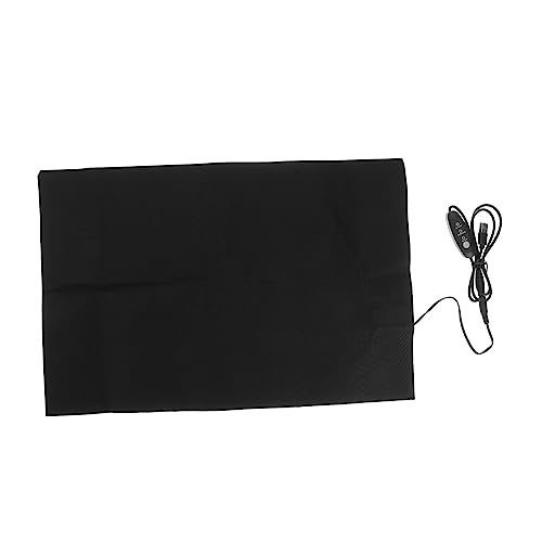 FONDOTIN Dog Heating Pad USB Adjustable Heated Cushion for Pets Portable Heating Bed for Dogs Puppies Convenient Temperature Control for Indoor Outdoor Use