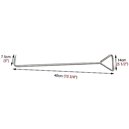 Extracteur de couvercles d'égout de 40 cm pour ouvrir sans douleur vos regards - 5