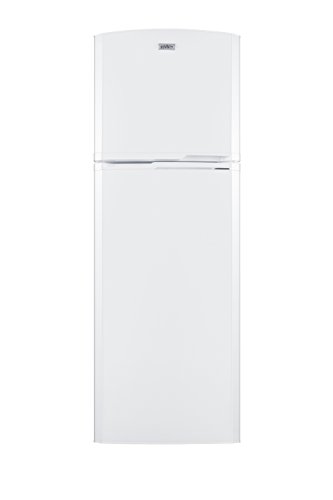 Summit Ff946W 8.8 Cu.ft. Frost-Free Refrigerator-Freezer With Glass Shelves In Slim 22” Width For Small Kitchens, White #TOP1