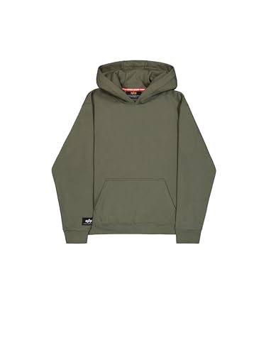 Alpha Industries Label Hoodie Back Print, sweatshirt à capuche homme de qualité