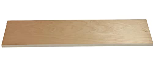 Pure Étagère murale, 3 couleurs, 6 tailles, étagère (érable 100 x 20 cm)