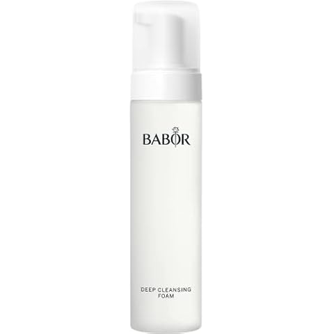 BABOR Deep Cleansing Foam für müde und fahle Haut, Erfrischender Reinigungsschaum zur täglichen Gesichtsreinigung, Vegane Formel, 1 x 200 ml Cover