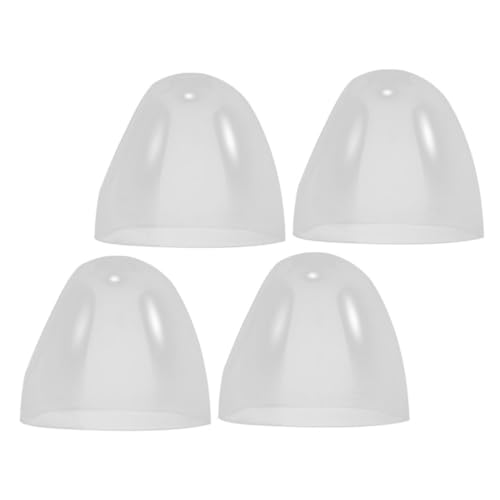 Luxshiny Baby Bottle Caps Replacement 4pcs Milk Bottle Lids Leakproof Wide Mouth