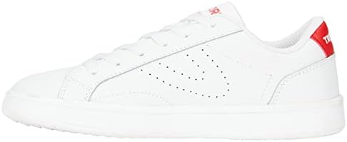 TRETORN Women's Center Court Sneakers, White/Red, 8 | Image 2