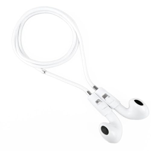 Tapper Nylon Strap for AirPods & AirPods Pro (White/925 Silver)