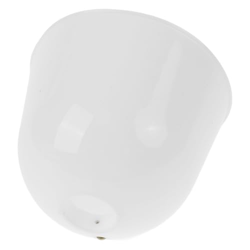 FIXOSHEE Kit de Dosel para Ventilador de Techo Funda Protectora Polvo Fácil Instalación Diseño Decorativo Blanco Accesorio Compacto para Interiores como y Restaurantes