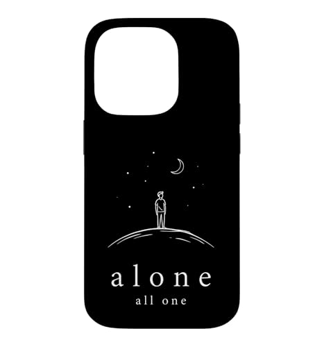 Alone All One �~�j�}���X�g �N�w �ґz �X�s���`���A�� �X�}�z�P�[�X iPhone 14 Pro �p