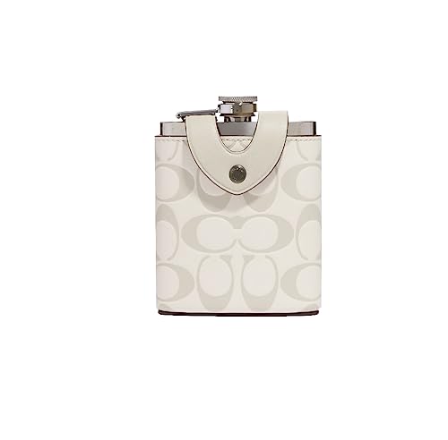 Opiniones de Coach New York disponible en línea. 49 COACH - Termo de lona vapor, 3.5 x 5 x 1.25 pulgadas