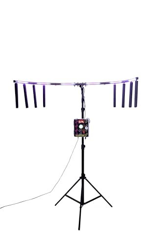 Image of 4AGames Catch The Baton, Catch The Stick, Reflex Challenge Game, Hand-Eye Coordination Training Toy with Adjustable Speed (10 Baton, Rythmic Buzzer)