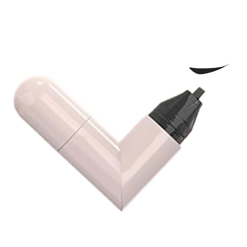 Sello de delineador de ojos, 1,05 ml, sello de ojos, kit de plantillas de delineador de ojos de doble cabeza, resistente al agua, lápiz de larga duración para maquillaje fácil, cosméticos para