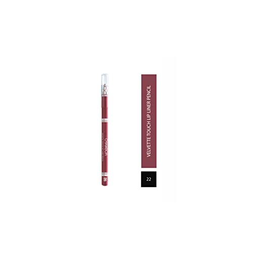 Image of Chambor Velvette Touch Lip Liner Pencil, Red 22