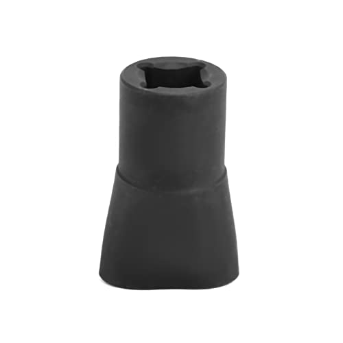 Faceuer Scissor Jack Drill Adapter, Scissor Jack Drive High Performance Wearproof 1/2in Black for Jacks(28mm (VT17711)) - Image 3